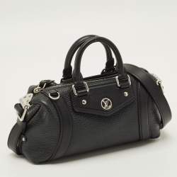 مملوكة مسبقًا Louis Vuitton LV Biker Nano Black Leather Satchel