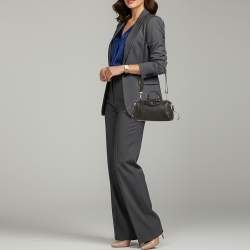 مملوكة مسبقًا Louis Vuitton LV Biker Nano Black Leather Satchel