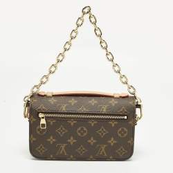 Pre Owned حقيبة لويس فيتون بوشت متيس إيست ويست كانفاس مونوغرامية