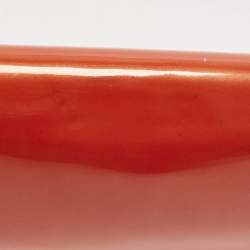 Pre Owned حقيبة كلتش لوي فيتون سوب جلد فيرنيه برتقالي غروب شمس