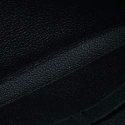 مملوكة مسبقًا Louis Vuitton Zippy Black Monogram Empreinte Leather Wallet