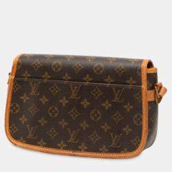 Pre Owned Louis Vuitton Brown Monogram Sologne