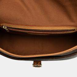 Pre Owned Louis Vuitton Brown Monogram Sologne