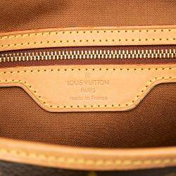 Pre Owned Louis Vuitton Brown Monogram Sologne
