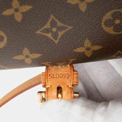 Pre Owned Louis Vuitton Brown Monogram Sologne