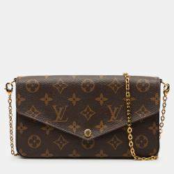 مملوكة مسبقًا Louis Vuitton Brown Monogram Pochette Felicie