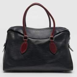 مملوكة مسبقًا Louis Vuitton Tuileries Black/Red Epi Leather Bag