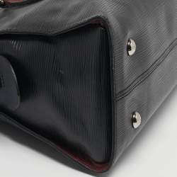 مملوكة مسبقًا Louis Vuitton Tuileries Black/Red Epi Leather Bag