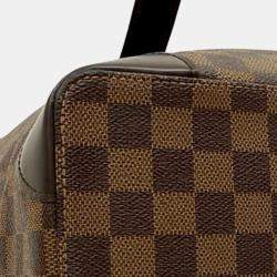 Pre Owned Louis Vuitton Brown Damier Ebene Hampstead MM