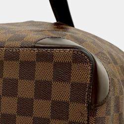 Pre Owned Louis Vuitton Brown Damier Ebene Hampstead MM