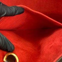 Pre Owned Louis Vuitton Brown Damier Ebene Hampstead MM