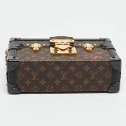 Pre Owned Louis Vuitton Petite Malle Monogram Canvas Clutch