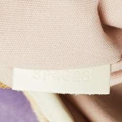 Pre Owned حقيبة لوي فيتون ريفيرا كروز غاليريا جي إم كانفاس أبيض/متعدد الألوان