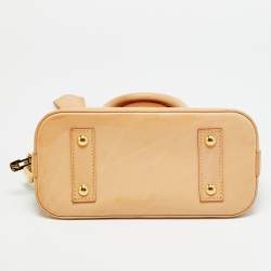 Pre Owned Louis Vuitton Alma BB Monogram Canvas Satchel