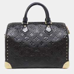 Pre Owned حقيبة لويس فويتون ساغا سبيدي ترانك ٢٥ سم بوسطن بنيغام