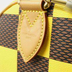 مملوكة مسبقًا حقيبة لوي فيتون بوسطن سبيدي باندوليير 50 سم دامير بوب صفراء إبن
