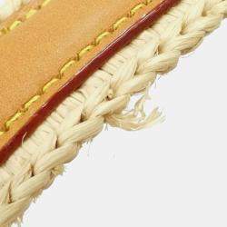 Pre Owned حقيبة لوي فيتون سمر شوبر بيج رافيا توت MM