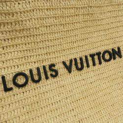 Pre Owned حقيبة لوي فيتون سمر شوبر بيج رافيا توت MM