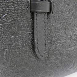 مملوكة مسبقًا حقيبة يد لوي فيتون "بابلون" سوداء مونوغرام إمبريانت صغيرة