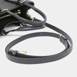 مملوكة مسبقًا حقيبة يد لوي فيتون "بابلون" سوداء مونوغرام إمبريانت صغيرة