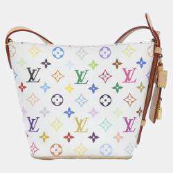 Pre Owned حقيبة لويس فيتون أول إن بي بي كانفاس Lv X Tm متعدد الألوان الأبيض للكتف