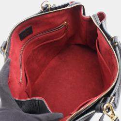 Pre Owned حقيبة يد لويس فيتون غراند باليه مونوغرام إمبريونت جلد أسود كبيرة جدًا