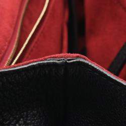 Pre Owned  حقيبة يد لويس فيتون غراند باليه مونوغرام إمبريونت جلد أسود كبيرة جدًا