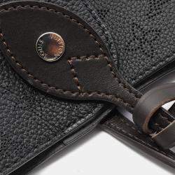 مملوكة مسبقًا حقيبة لوي فيتون هينا بي إم جلد ماهينا أسود/بني