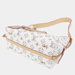 Pre Owned Louis Vuitton Tweed Monogram Multicolore Carryall Nm Pm Shoulder Bag