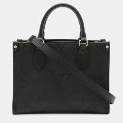 Pre Owned حقيبة يد/كتف لوي فيتون مونوغرام إمبريت أون ذا غو بي إم نوير أسود