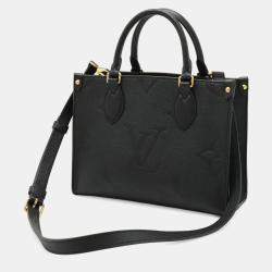 Pre Owned حقيبة يد/كتف لوي فيتون مونوغرام إمبريت أون ذا غو بي إم نوير أسود