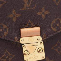 مملوكة مسبقًا Louis Vuitton Metis Mm Pochette Handbag In Coated Canvas And Leather With Monogram Design Brown