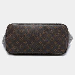 Pre Owned حقيبة لوي فيتون بني مونوغرام نيفرفول متوسطة
