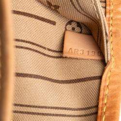 Pre Owned حقيبة لوي فيتون بني مونوغرام نيفرفول متوسطة