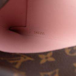 Pre Owned Louis Vuitton Brown Monogram Pochette Kirigami Set