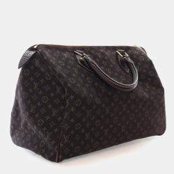 Pre Owned Louis Vuitton Vintage Monogram Mini Lin Speedy 30