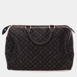 Pre Owned Louis Vuitton Vintage Monogram Mini Lin Speedy 30
