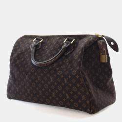 Pre Owned Louis Vuitton Vintage Monogram Mini Lin Speedy 30