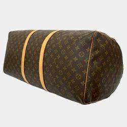 مملوكة مسبقًا Louis Vuitton Brown Monogram Keepall 60