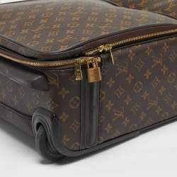 مملوكة مسبقًا Louis Vuitton Business Pegase Legere 55 Monogram Canvas Luggage