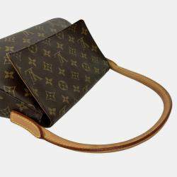 Pre Owned حقيبة لوي فيتون ميني لوبينغ مونوغرام بني