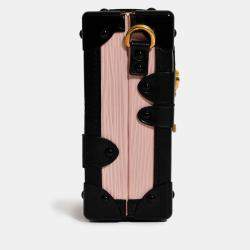 Pre Owned Louis Vuitton Pink Epi Leather Petit Malle with Strap