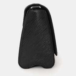 مملوكة مسبقًا حقيبة لوي فيتون تويست إيبي جلد أسود ٢٠١٦ إم إم