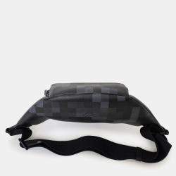 Pre Owned Louis Vuitton 2024 Black Damoflage Rush Bum Bag