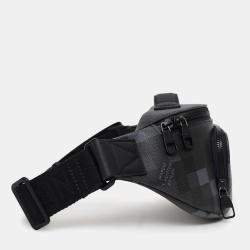 Pre Owned Louis Vuitton 2024 Black Damoflage Rush Bum Bag