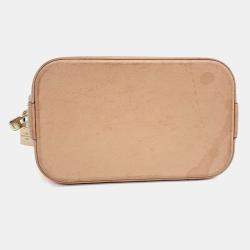 Pre Owned Louis Vuitton Brown Coated Canvas Monogram Alma Backpack