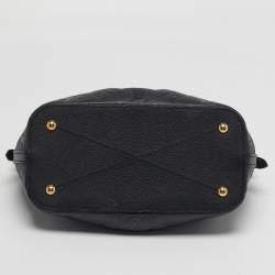 Pre Owned Louis Vuitton Mazarine PM Bleu Infini Monogram Empreinte Leather Bag