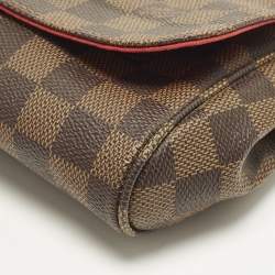 مملوكة مسبقًا Louis Vuitton Favorite MM Damier Ebene Canvas Shoulder Bag
