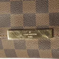 مملوكة مسبقًا Louis Vuitton Favorite MM Damier Ebene Canvas Shoulder Bag