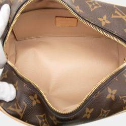 مملوكة مسبقًا حقيبة كلتش لويس فيتون "لوكر دوب كيت" مونوغرام بني